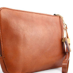 Cool leather mens Wristlet Wallet long wallet zipper clutch wallet for men