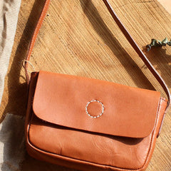 Handmade Leather bag for women leather shoulder bag crossbody bag