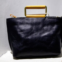 Handmade Leather tote bag for women leather shoulder bag handbag