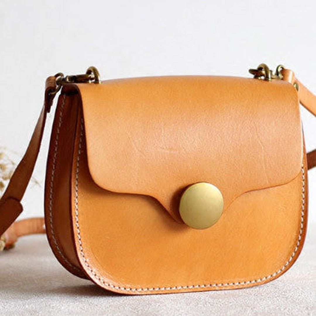 Handmade Leather bag for women leather shoulder bag crossbody bag
