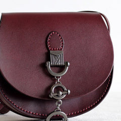 Handmade Leather vintage women leather shoulder bag crossbody bag