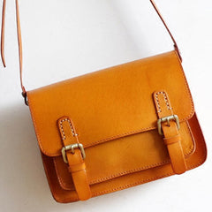 Handmade Leather satchel bag for women leather shoulder bag crossbody bag