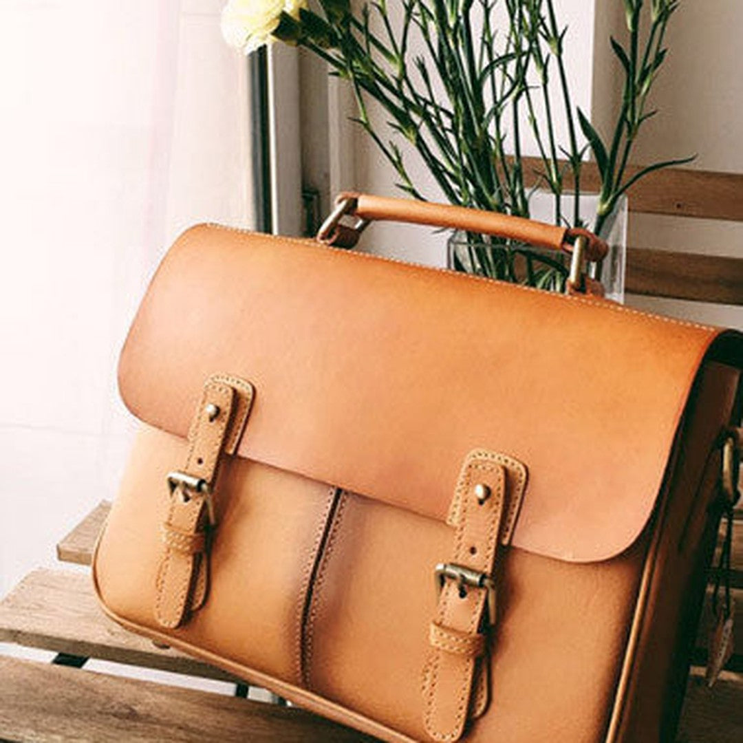 Handmade Leather bag for women leather shoulder bag satchel bag messenger bag