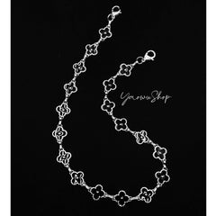 Four-Leaf Clover Wallet Chain Womens Wallet Chain - iChainWallets