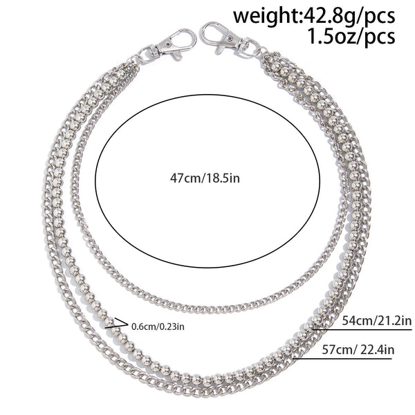 Beaded Wallet Chain - iChainWallets