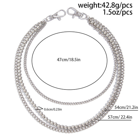 Beaded Wallet Chain - iChainWallets