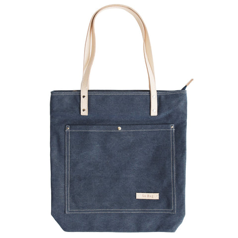 Womens Denim Tote Bag 