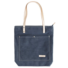 Blue Jean Tote Bag Womens Denim Tote Bag Vertical Tote Bag Denim Tote Handbags 
