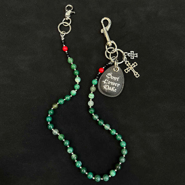 Green Ball Pants Chain Ball Wallet Chain - Back View