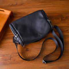 Small Black Messenger Bag 