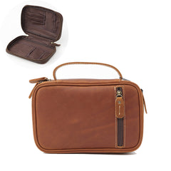 Leather Mini Briefcase ipad Mini Briefcase for Men Mini Briefcase Bag Leather - iwalletsmen