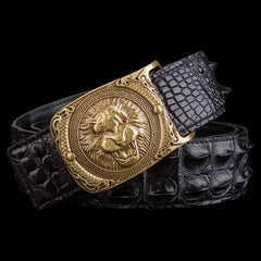 Handmade Cool Leather Mens Belt Leather Men Black Belts for Men