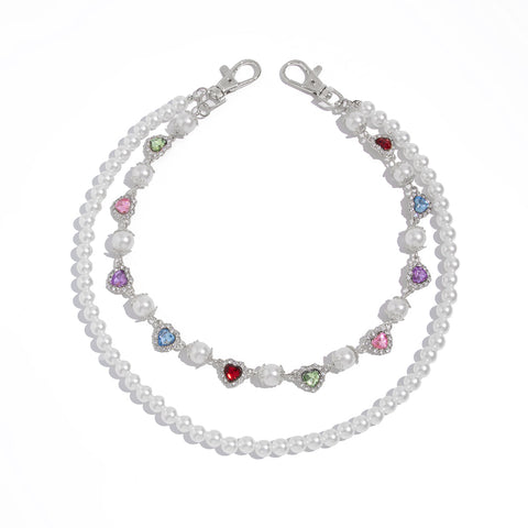 Pearl Wallet Chain for Women 