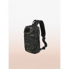 Oxford Fabric Large Sling Backpack - Side View