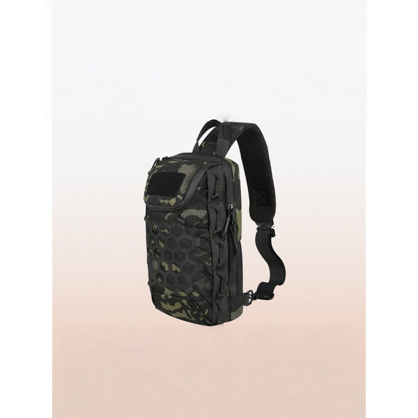 Oxford Fabric Large Sling Backpack - Side View