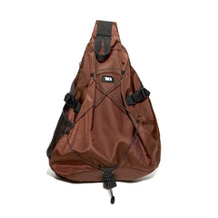 Coffee sling shoulder bag mens Travel Large Sling Bag For Big Men Nylon Large Sports Sling Bag For Big Men