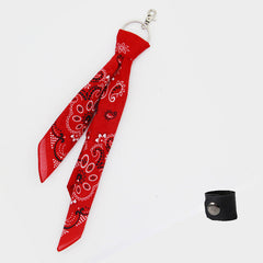 Yellow Paisley Bandana Kerchief Trousers Chain Pants Chains Biker Headscarf Jeans Chain Pants Chain