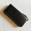 chain wallet for men​ Leather Biker Wallet Leather Biker Chain Wallet Mens Vintage Biker Long Zip Wallet for Men