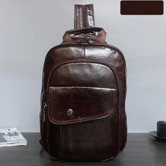 Large Leather Sling Bag - Condition View