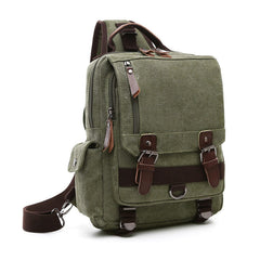 Canvas Large Sling Bag for Big Guys