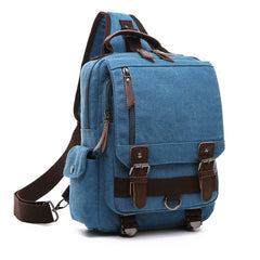 Canvas Large Sling Bag for Big Guys