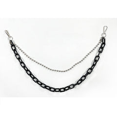 Cute Womens Strawberry Plastics Jeans Chain Colorful Light Double Layers Panties Chains For Women