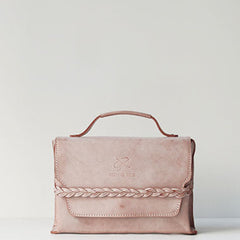 Handmade leather purse satchel phone bag shoulder bag cossbody bag purse women