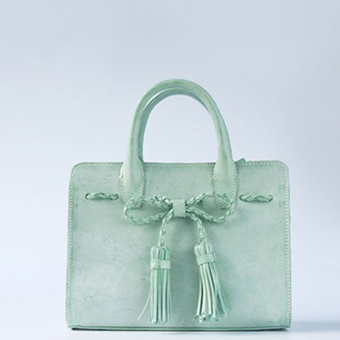 Handmade leather cute handbag purse bag shoulder bag cossbody bag purse women