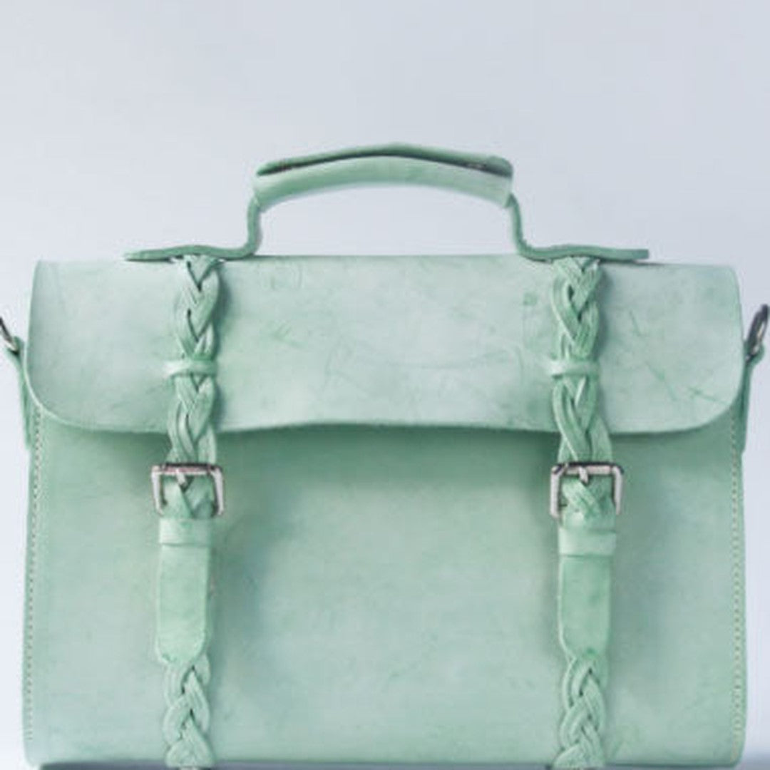 Handmade leather purse satchel bag shoulder bag cossbody bag purse women