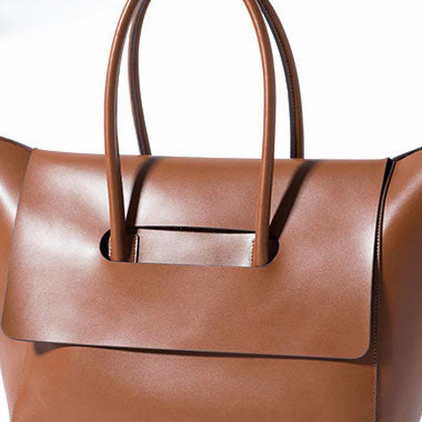 Genuine Leather handbag shoulder bag large tote for women leather shopper bag