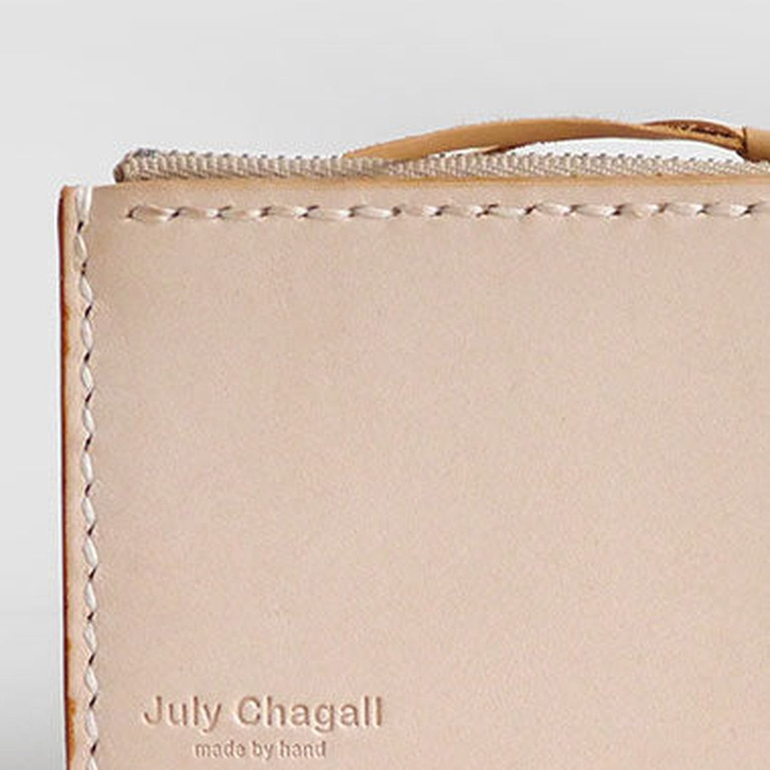 Handmade Leather card change zipper coin wallet purse cute small women wallet