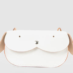 Handmade Leather cute bag purse shoulder bag small white phone crossbody bag
