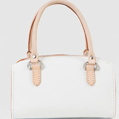 Handmade Leather handbag shopper bag boston purse for women leather bag