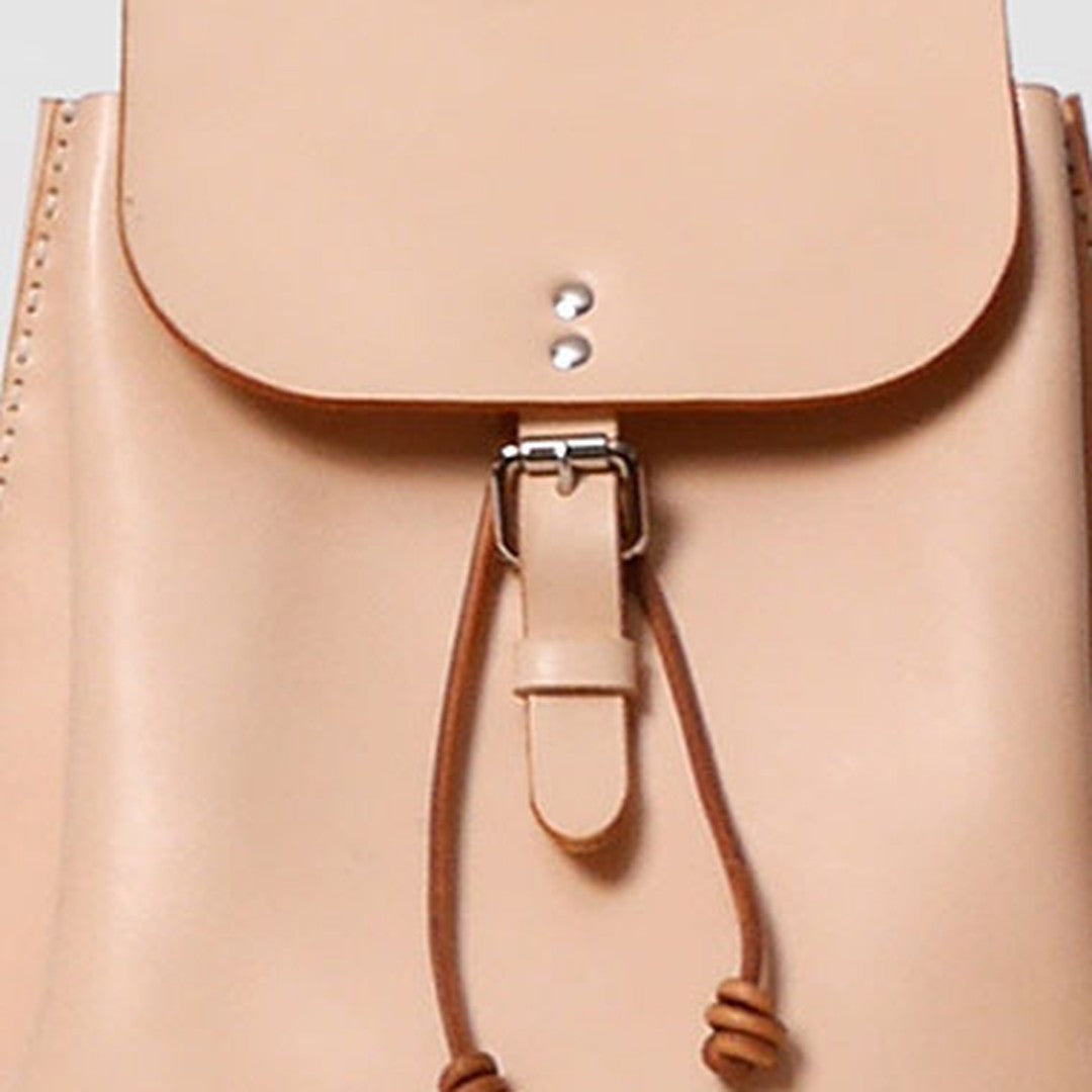 Handmade Leather backpack bag purse shoulder bag phone satchel bag