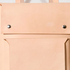 Handmade Leather beige backpack bag purse shoulder bag phone satchel bag