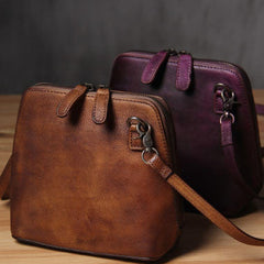 Handmade Leather phone purse shoulder bag for women leather crossbody bag