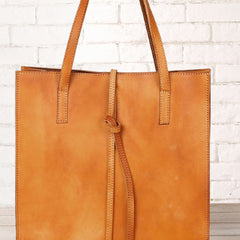Handmade Leather Vintage Womens Tote Bag Purse Shoulder Bag for Women