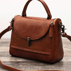 Handmade Leather phone bag handbag purse for women leather shoulder bag crossbody bag