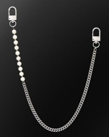 Pearl Wallet Chain Long Pearl Wallet Chain Ball Wallet Chain