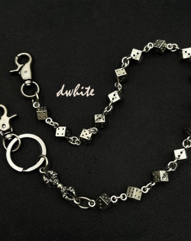 Dice Wallet Chain Dices Chain for Wallet Long Wallet Dice Chain