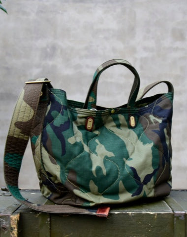 Mens Camouflage Tote Camouflage Tote Handbag Camouflage Messenger Bag for Men