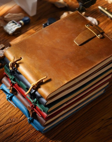 Leather Bound Sketchbook A5 Leather Sketchbook Leather Bound Journal