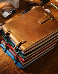 Leather Bound Sketchbook A5 Leather Sketchbook Leather Bound Journal