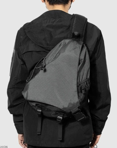 Sling Bag For Big Men Black Travel Large Sling Bag For Big Men Cool Nylon Large Hiking Sling Bag