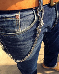 Chains for Pants Skull Wallet Chain Wallet Chains Men's Biker Wallet Chain Chain for Pants
