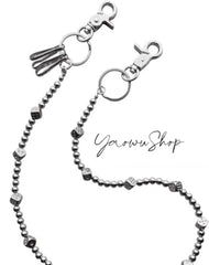 Beaded Wallet Chain Ball Chain for Wallet Long Wallet Dice Chain