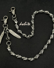 Skull Wallet Chains Long Wallet Skull Chain Skull Chain for Wallet