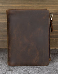 Mens Wallet with Coin Purse Billfold Leather Billfold with Coin Pocket