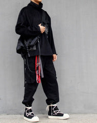 Paisley Bandana Pants Chain Kerchief Trousers Chain Biker Headscarf Jeans Chain Pants Chain