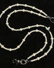 Long Double Beaded Wallet Chain Pearl Bead Wallet Chain for Women